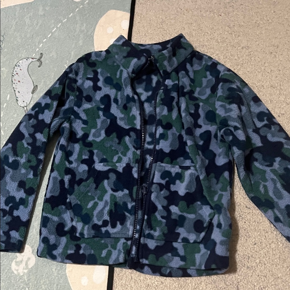 Boys Eddie Bauer Camouflage Zip-Up Jacket
